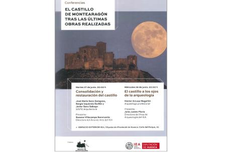 Imagen CONFERENCIAS DEL CASTILLO DE MONTEARAGÓN TRAS LAS OBRAS REALIZADAS
