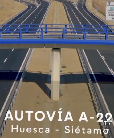 Imagen Inauguración de la Autovía A-22 del tramo Siétamo-Huesca