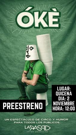 Imagen ÓKÈ, un espectáculo de circo y humor